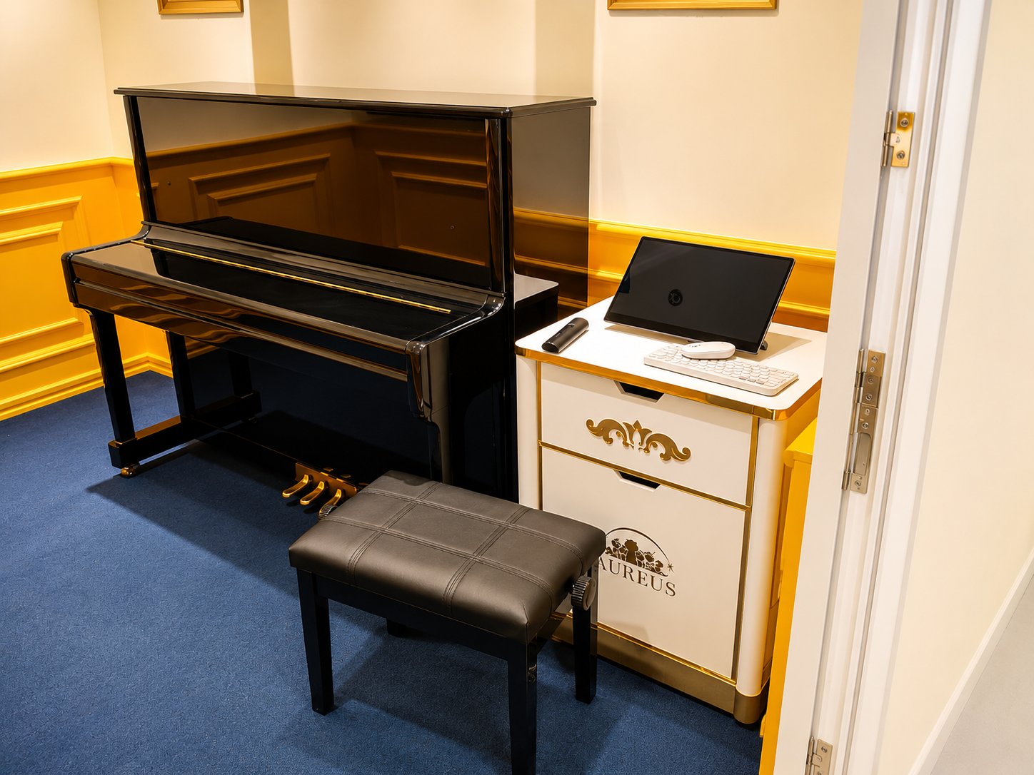 Aureus Music Academy Piano Room, Teacher Station, Springs Souk