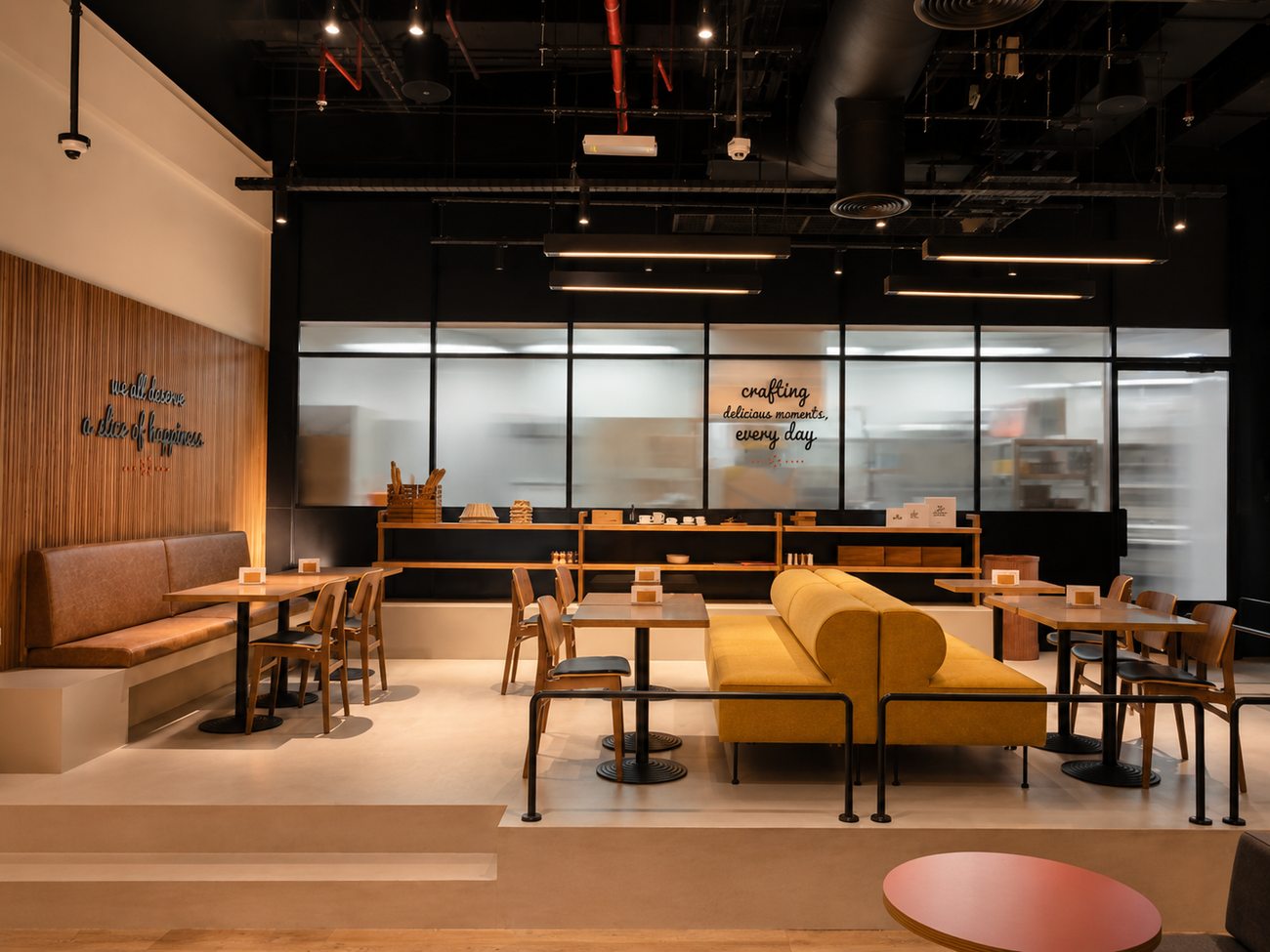 BarTartine — Lounge Seating & Feature Wall