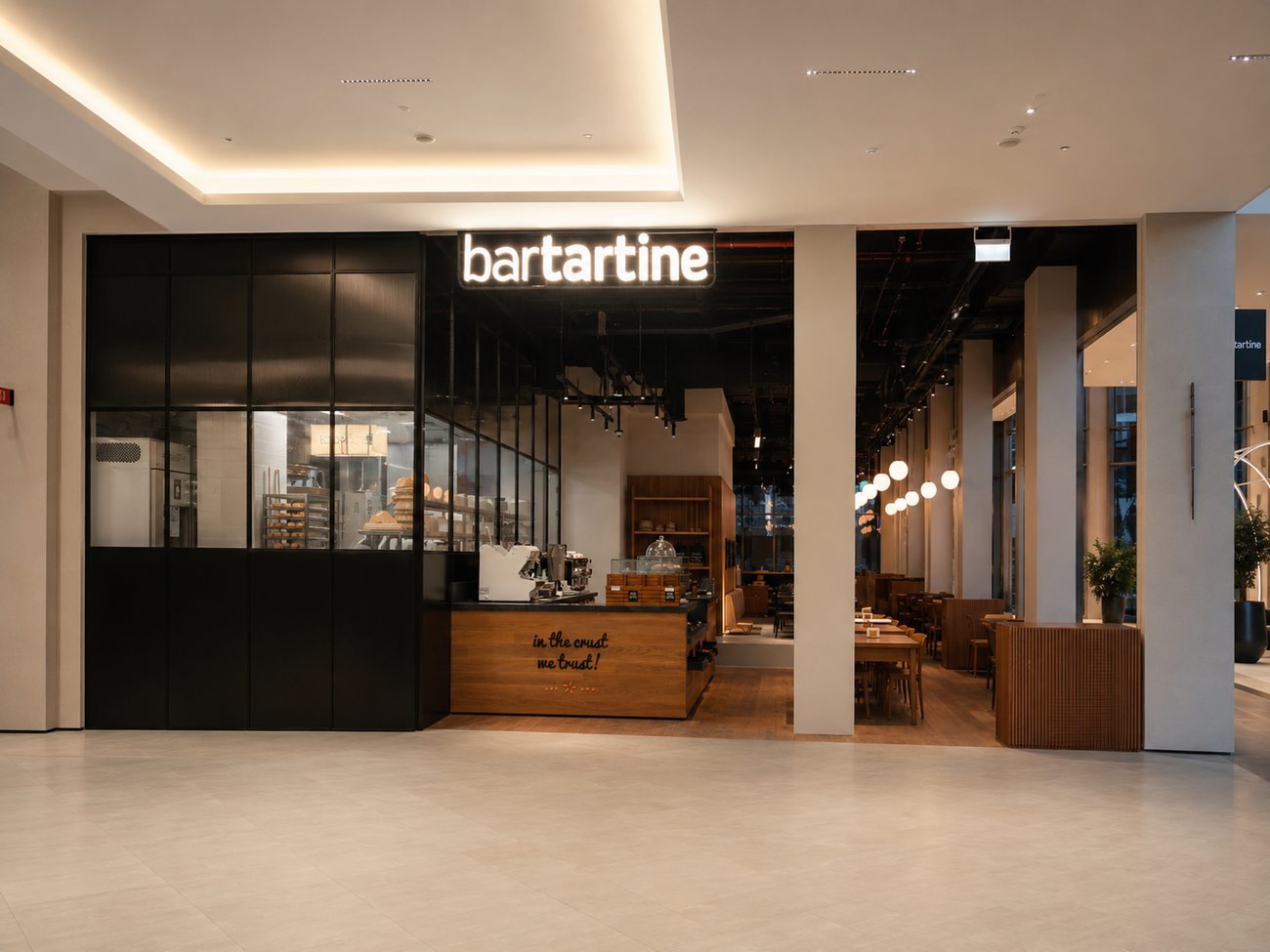 BarTartine project by Davies Group UAE