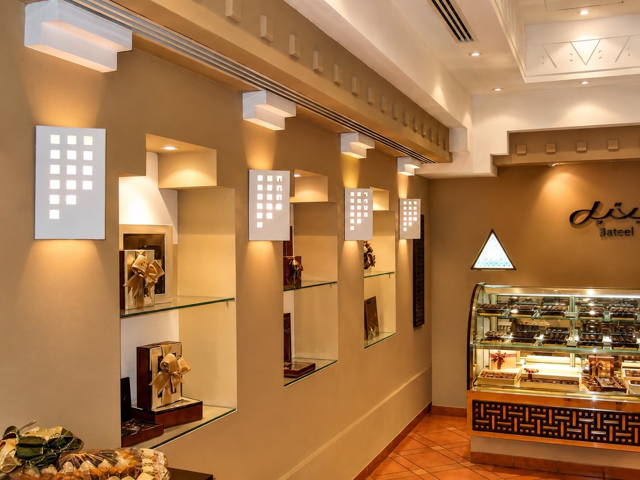 Bateel Display Niches, Wall Sconces, BurJuman Mall, Bur Dubai