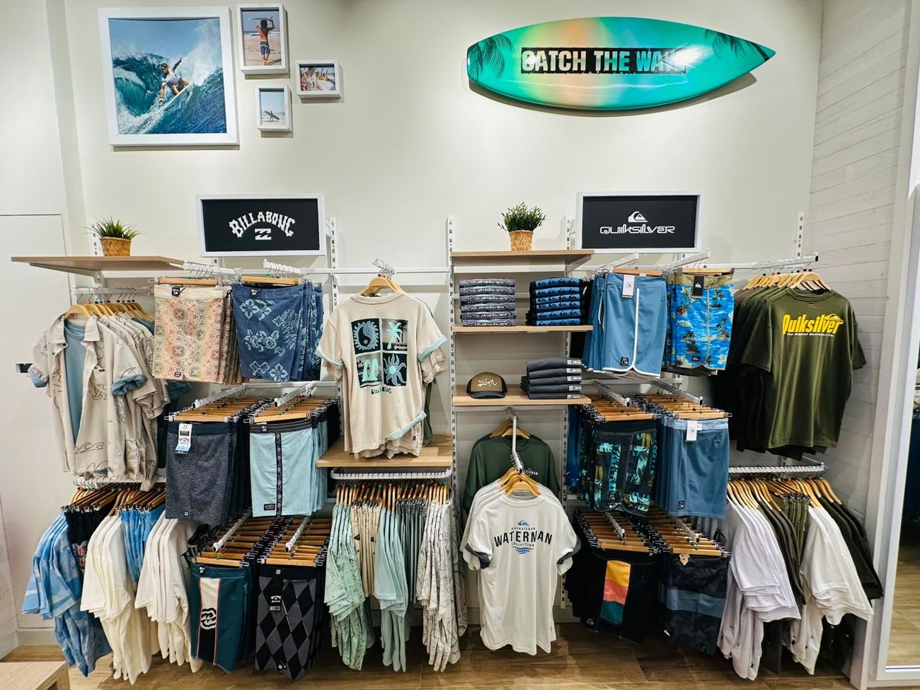 Billabong & Quiksilver Wall