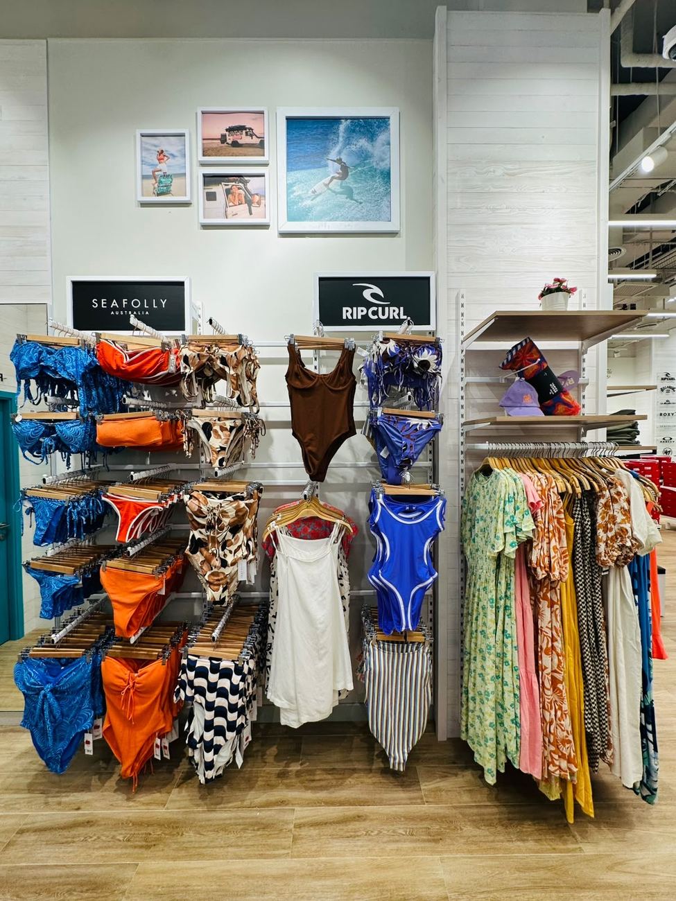 Seafolly & Rip Curl Swimwear Wall