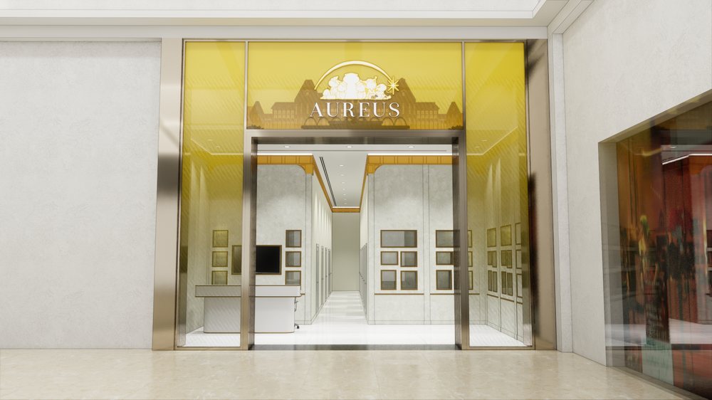 Aureus Music Academy interior design concept visual by Davies Group UAE