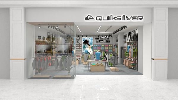 Quiksilver interior design concept visual by Davies Group UAE