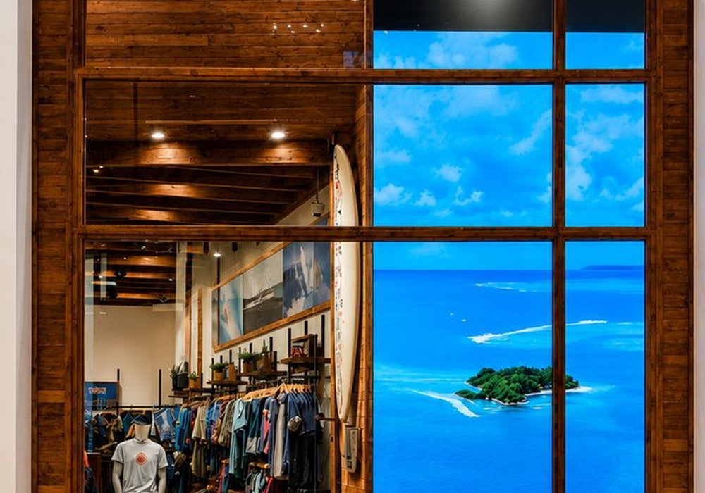 Rip Curl interior design concept visual by Davies Group UAE