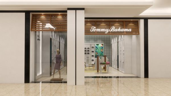 Tommy Bahama interior design concept visual by Davies Group UAE