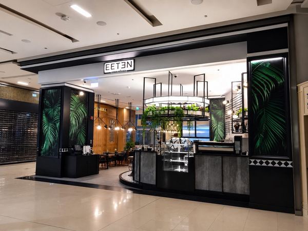 EETEN Urban Kitchen storefront, Dubai Marina Mall by Davies Group UAE