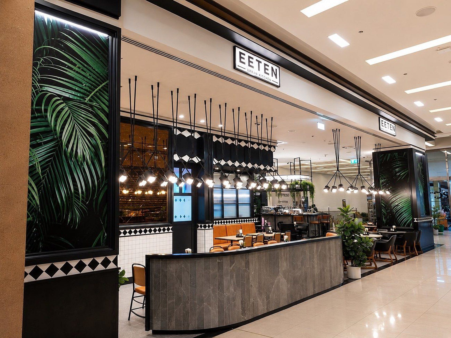 Eeten Urban Kitchen storefront by Davies Group UAE
