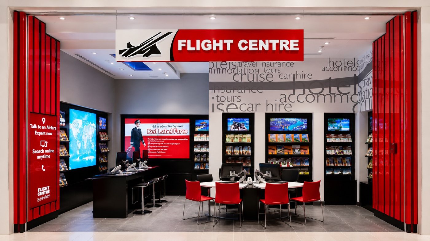 Talk to an Airfare Expert Signage