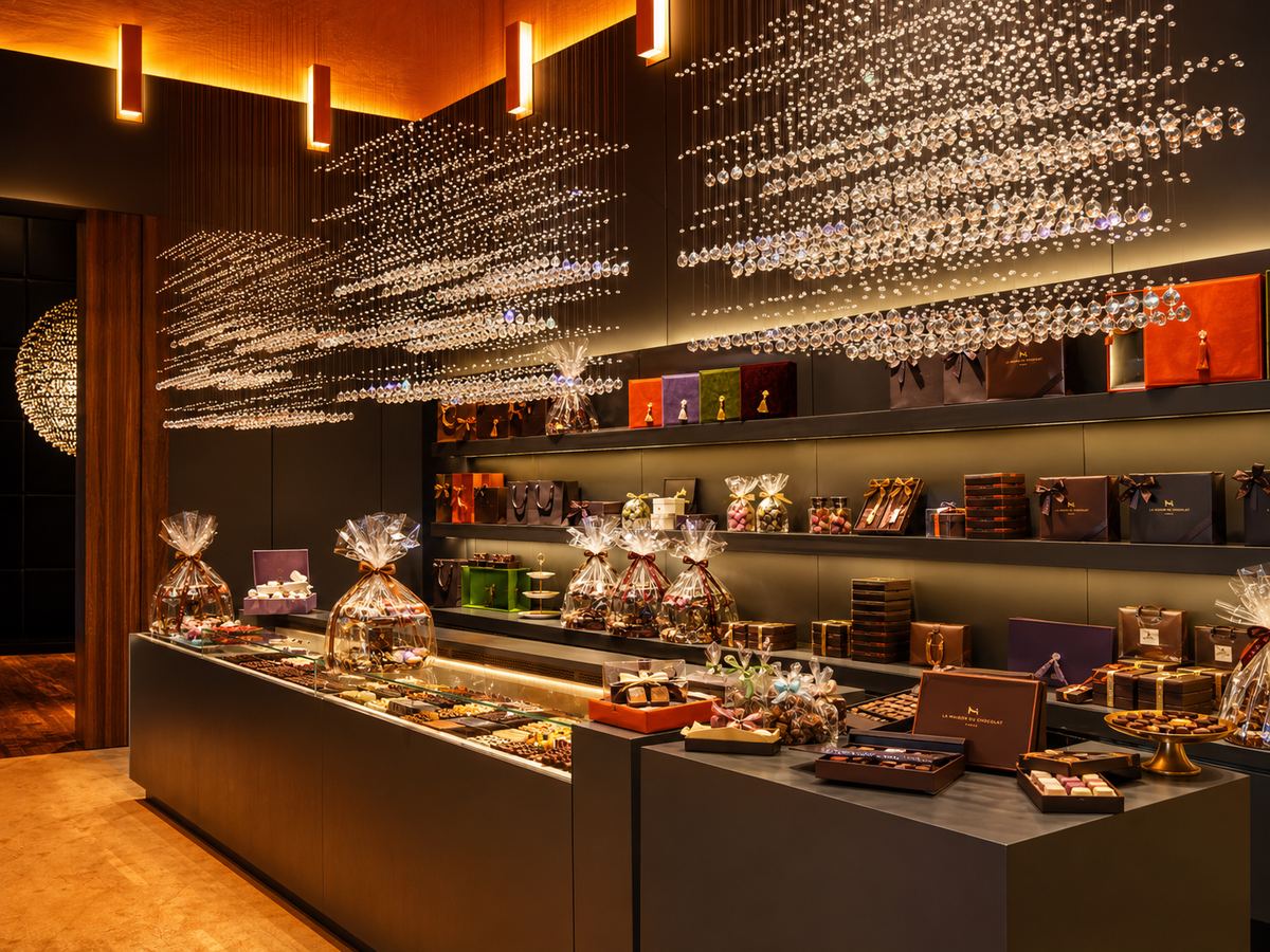 Gift Bags & Boxes Counter Display