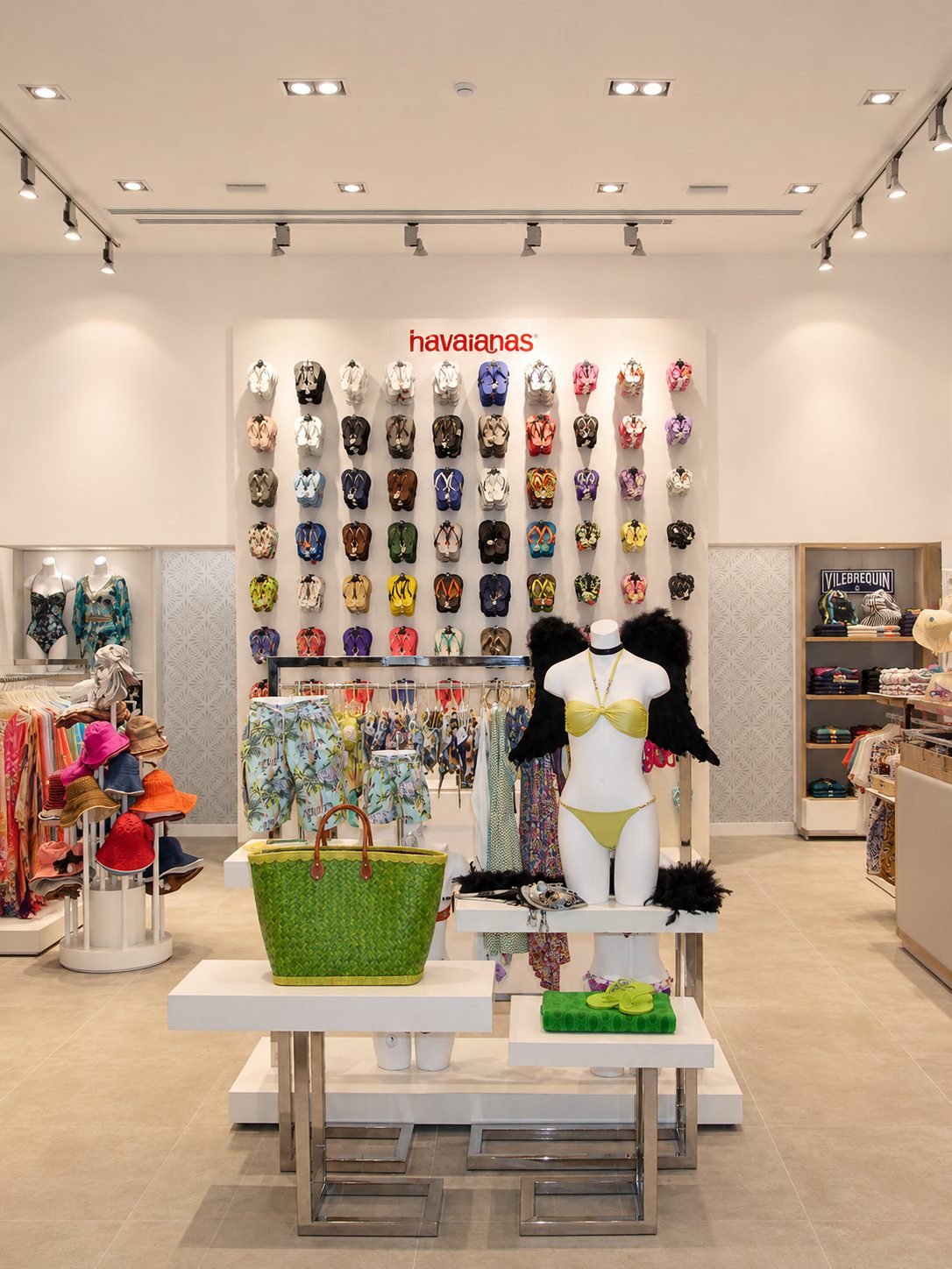 Hamac — Havaianas Flip-Flop Wall & Bikini Display