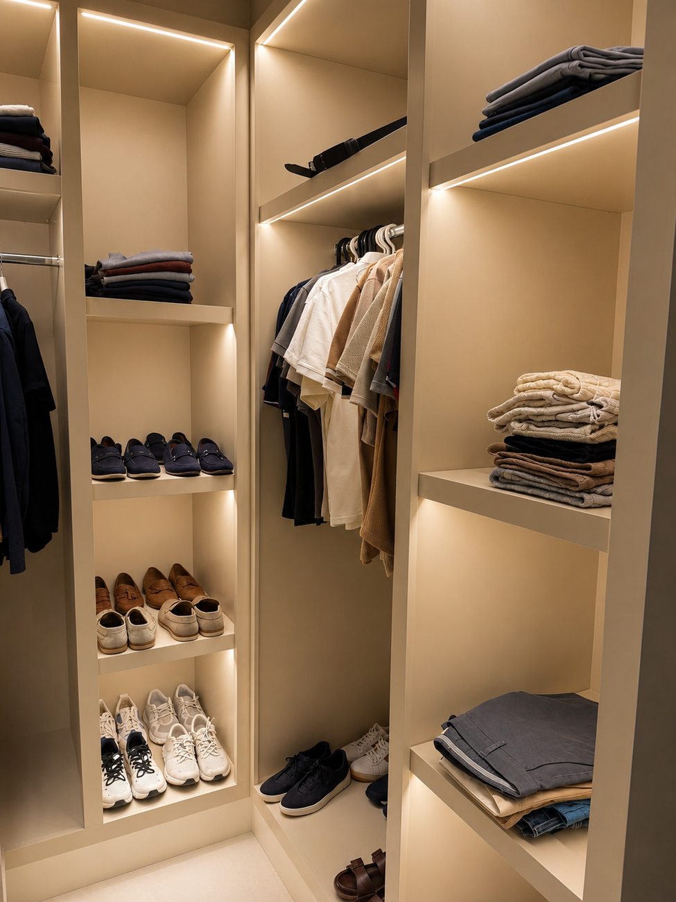JVT Villa — Men's Wardrobe, Shoe & Clothing Storage