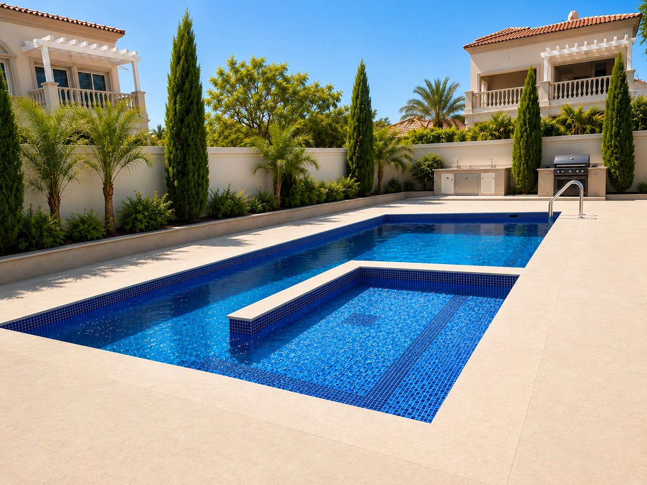 JVT Villa — Pool, Jacuzzi, BBQ & Garden View