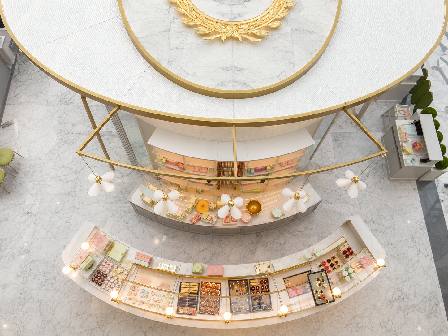 Ladurée macaron display, Fashion Avenue by Davies Group UAE
