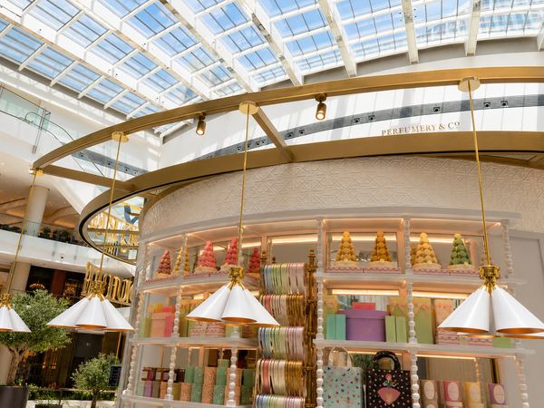 Ladurée gifting shelf display, Fashion Avenue by Davies Group UAE