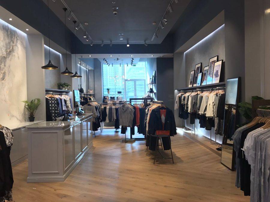 Mint Velvet London Interior, Dubai Marina Mall