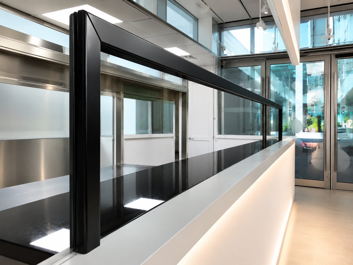 MORE Cafe Counter Divider Detail, Dubai World Trade Centre