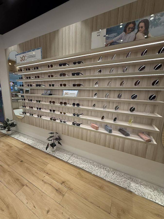 Sunglasses Display Wall