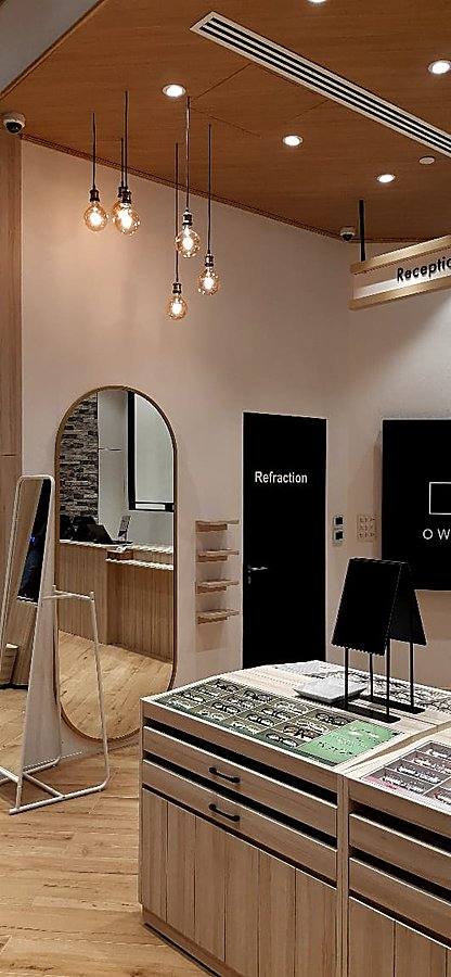 Owndays fit-out by Davies Group UAE