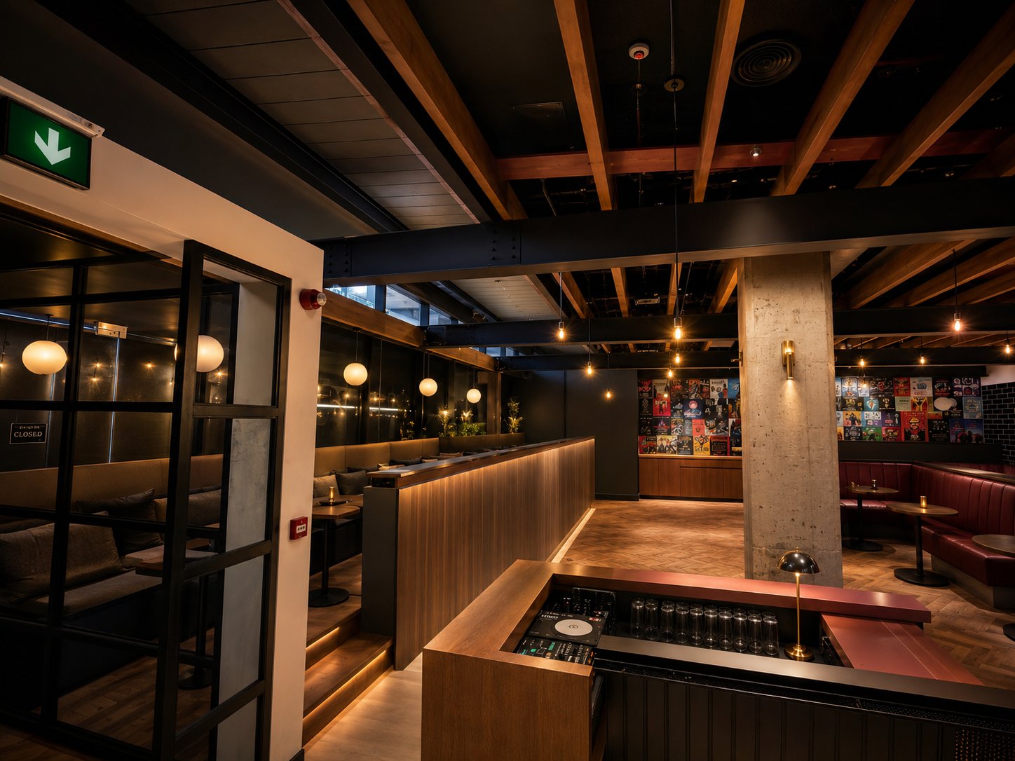 Pitfire Pizza Bar Counter and DJ Booth, Dubai Hills