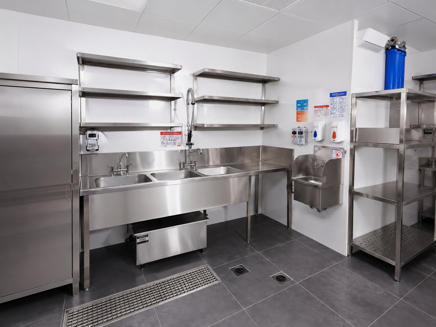 Pitfire Pizza Back-of-House Wash Station, JVC, Dubai