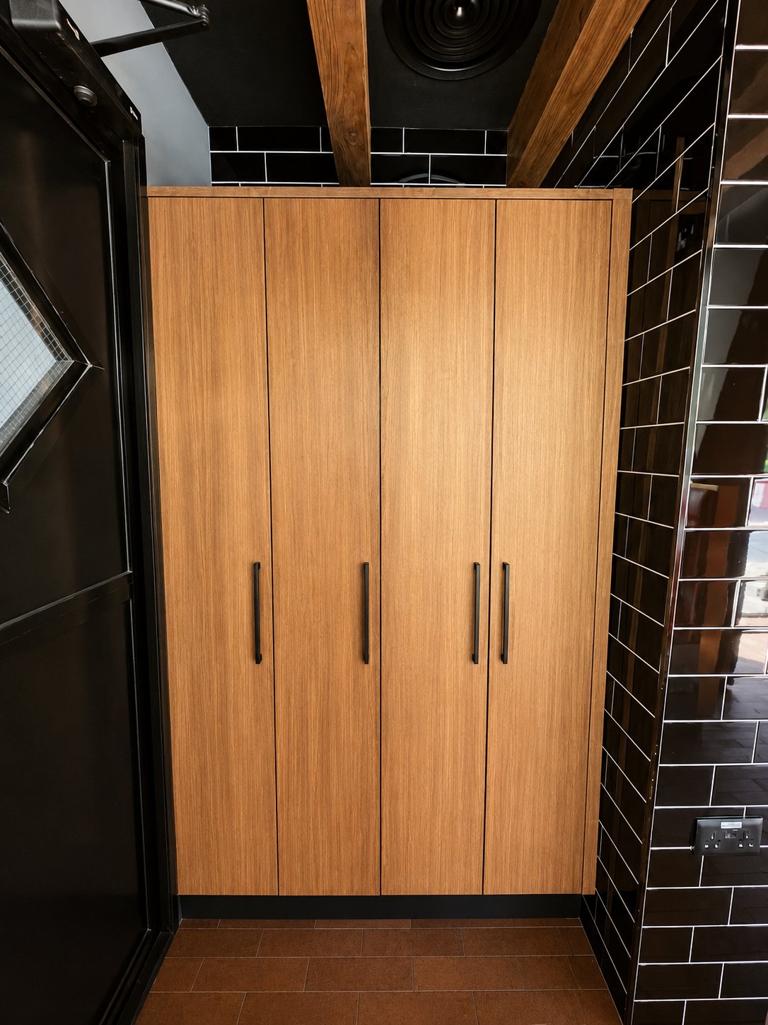 Pitfire Pizza Storage Cabinet, Wood Doors, JVC, Dubai