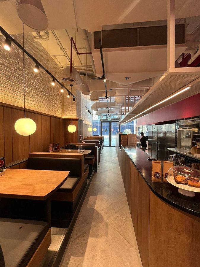 Pitfire Pizza — Dining Area & Service Counter