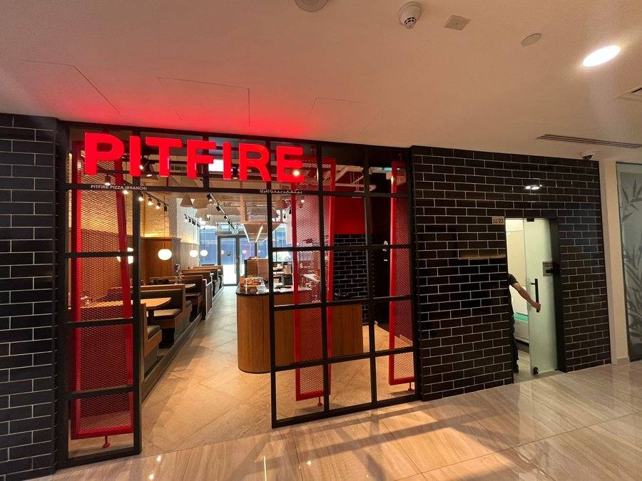 Pitfire Pizza — Entrance & Dining Room