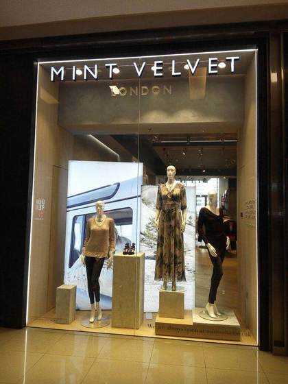 Mint Velvet London Storefront, Dubai Marina Mall