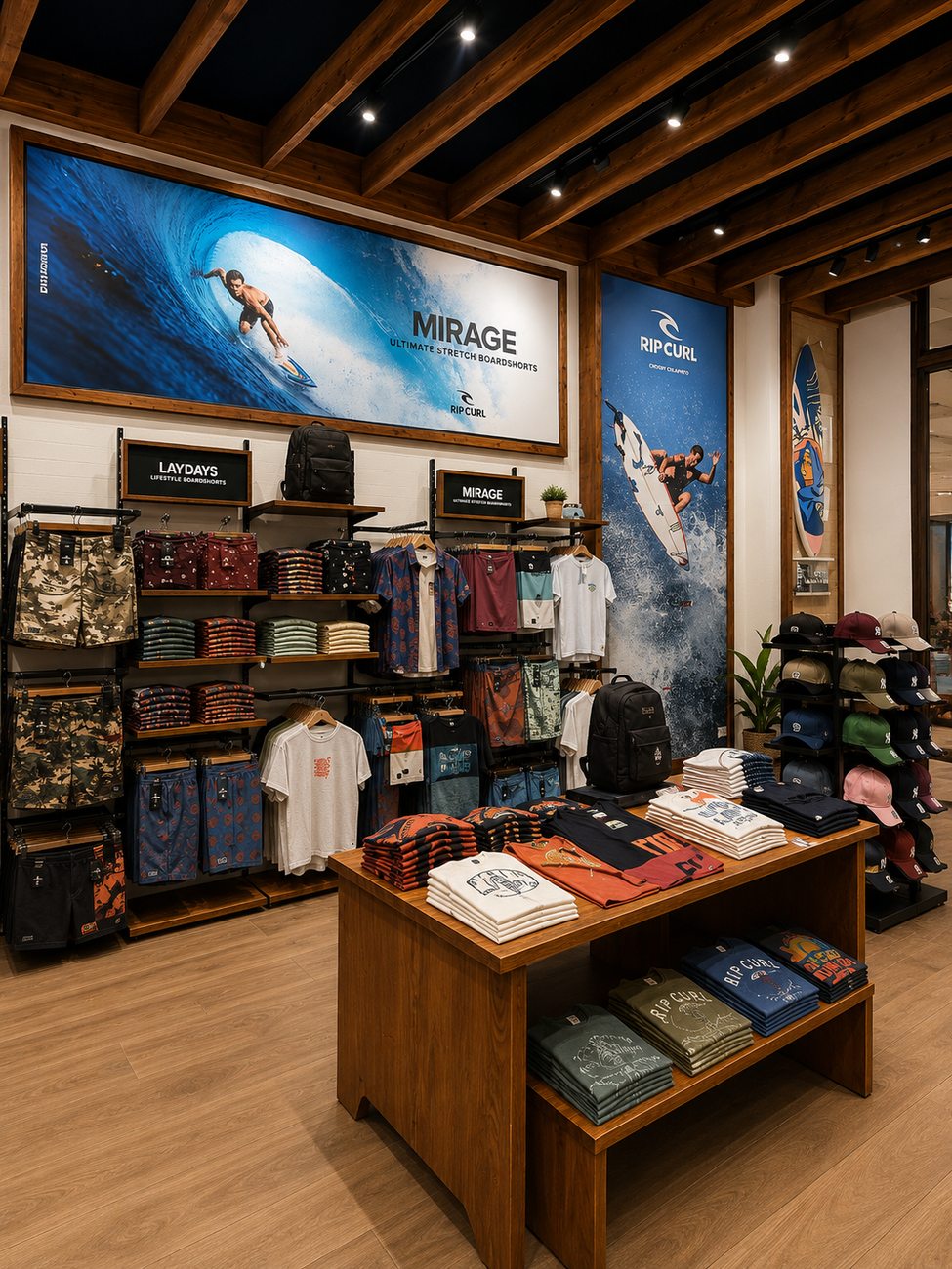 Apparel Wall, Wide View