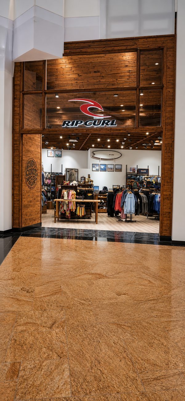 Rip Curl storefront entrance, Mall of the Emirates, Dubai