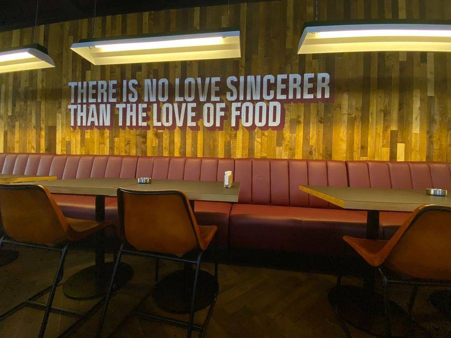 Roadster Diner — Feature Quote Wall