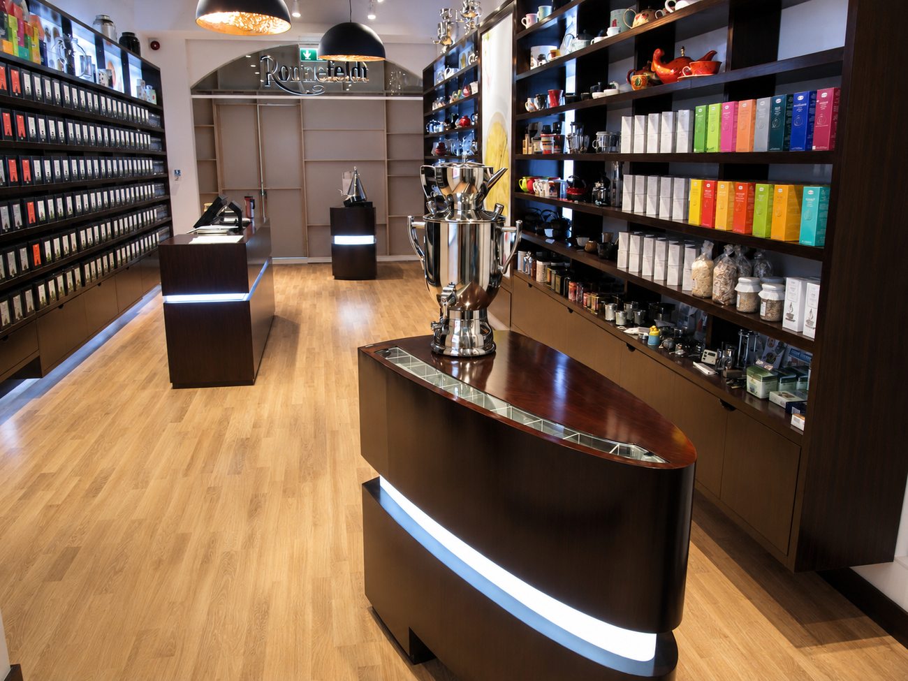 Central Kiosk & Teaware Wall, Ronnefeldt, Mercato Mall