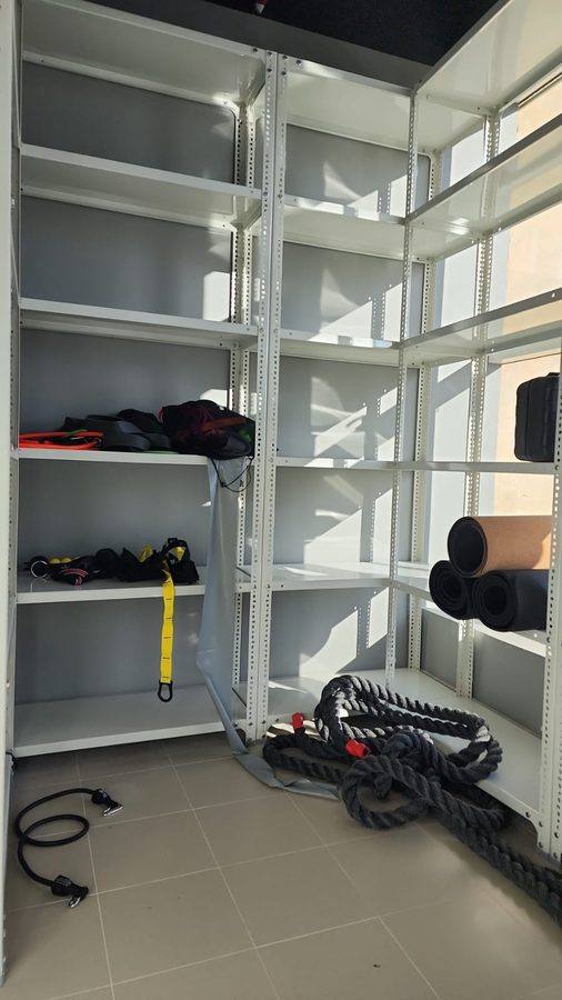 Studio 100 Jiu-Jitsu functional training equipment storage by Davies Group UAE