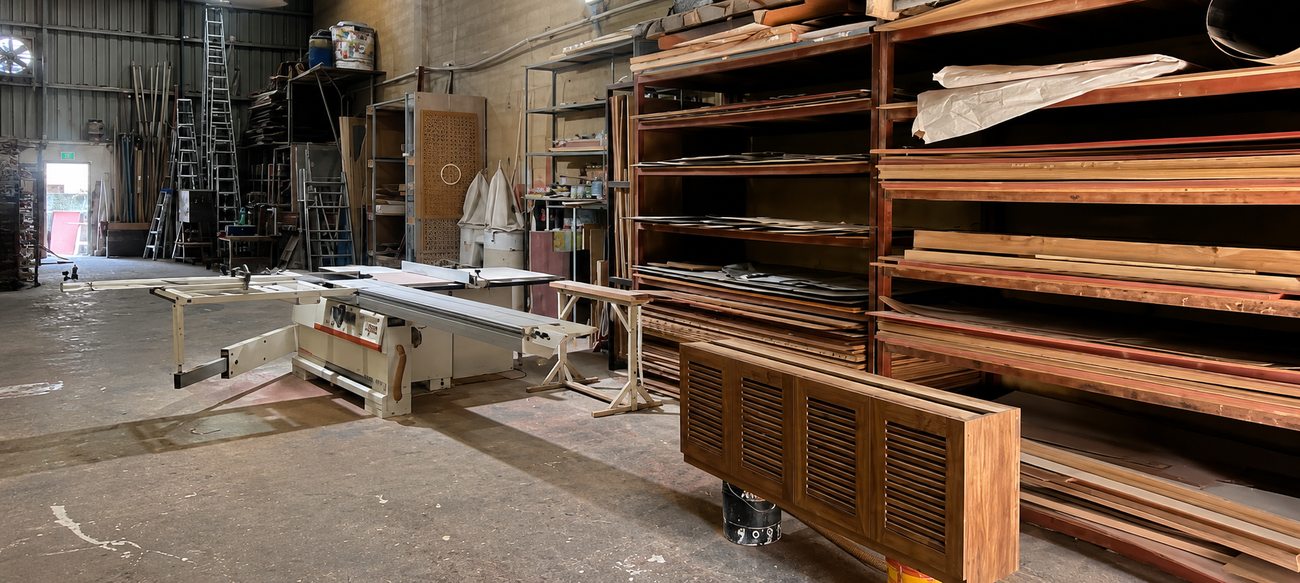 Davies Group Workshop — Finished Louvre Door