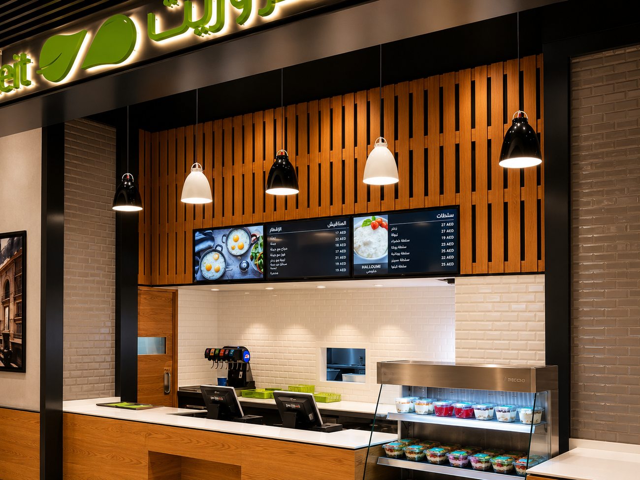 Zaatar w Zeit fit-out by Davies Group UAE